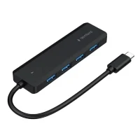 USB Hub Gembird UHB-CM-U3P4P-01, Black 2