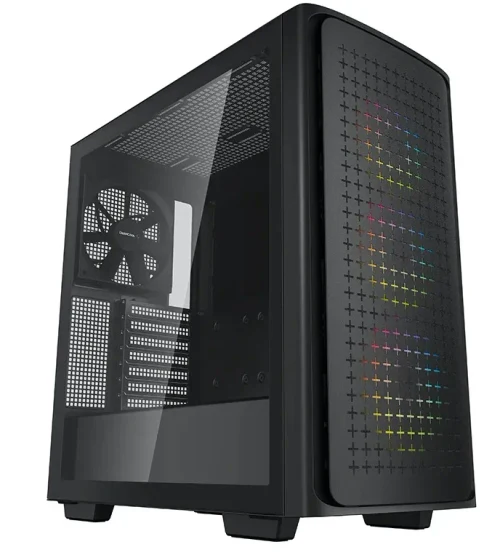 Carcasa DEEPCOOL CK560 / w/oPSU / Side-Window / 4x120mm / ATX / Black