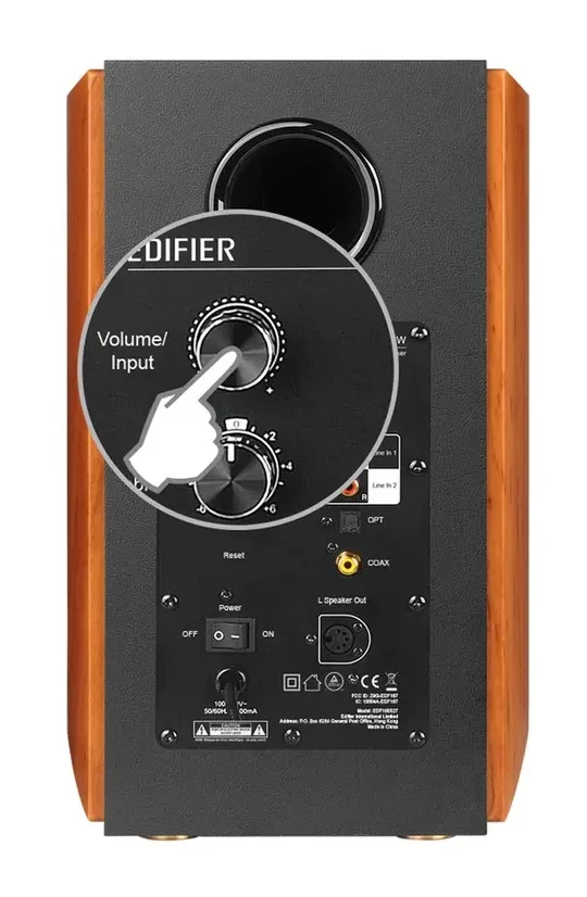 Boxe Wi-Fi Edifier S1000W / 2x60w / Hi-Res /  Wi-fi / Airplay 2 / Bluetooth 5