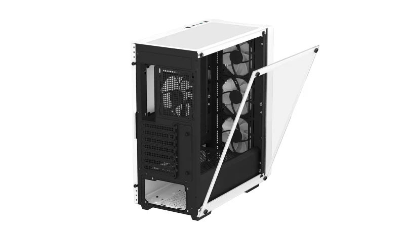 Carcasa DEEPCOOL CC560 WHITE V2/ w/oPSU / Side-Window / 4x120mm / ATX / White 6