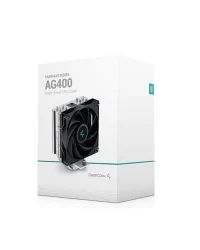 Cooler DEEPCOOL AG400 / Universal / 220W / 500~2000rpm, <31.6dBA / 75.89CFM / Black 6