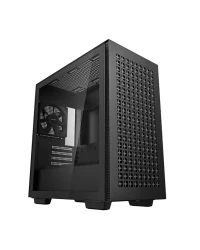Carcasa DEEPCOOL CH370 / w/oPSU / Side-Window / 1x120mm / ATX / Black