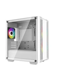Carcasa DEEPCOOL CC360 WH ARGB / w/oPSU / Side panel / 3x120mm ARGB fans / ATX / White 2