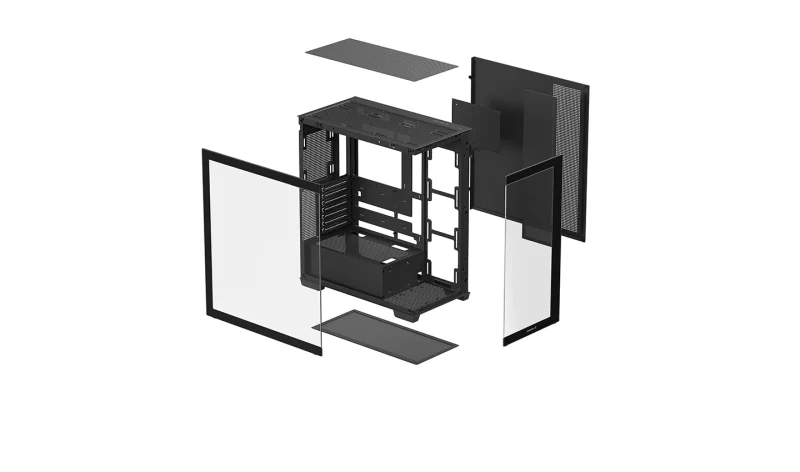 Carcasa DEEPCOOL CG580 / w/oPSU / Side-Window / ATX / Black 10