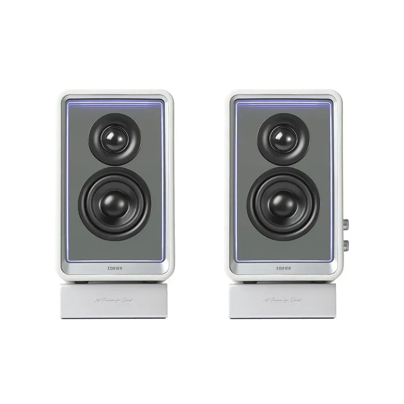 Hi-Res boxe Speakers Edifier QR65  with GaN charger 65w / 2x35W / Bluetooth / RGB / White 4
