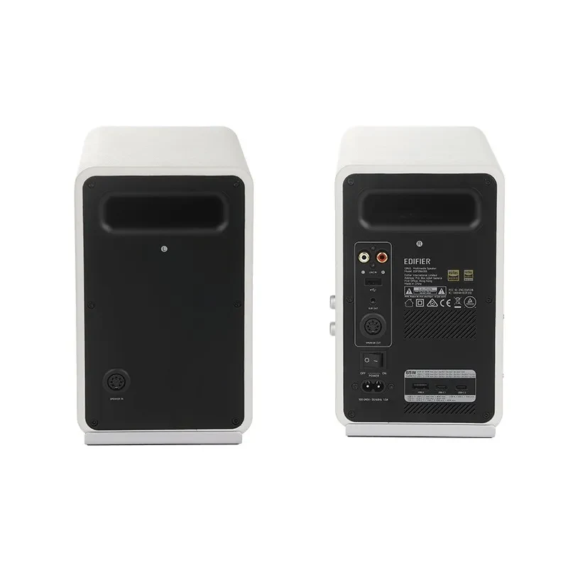 Hi-Res boxe Speakers Edifier QR65  with GaN charger 65w / 2x35W / Bluetooth / RGB / White 5