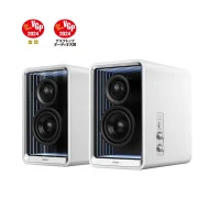 Hi-Res boxe Speakers Edifier QR65  with GaN charger 65w / 2x35W / Bluetooth / RGB / White