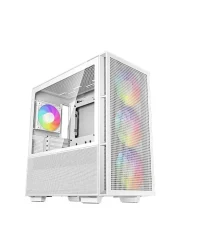 Carcasa DEEPCOOL CH560 WH / w/oPSU / Side-Window / 4x120mm ARG / ATX / White