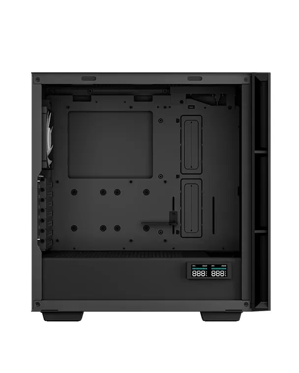 Carcasa DEEPCOOL CH560 DIGITAL / w/oPSU / Side-Window / Digital screen / 4x120mm ARG / ATX / Black 3