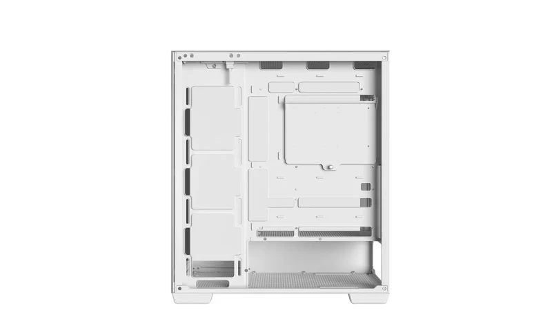 Carcasa DEEPCOOL CG580 WHITE / w/oPSU / Side-Window / ATX / White 6