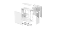 Carcasa DEEPCOOL CG580 WHITE / w/oPSU / Side-Window / ATX / White 10