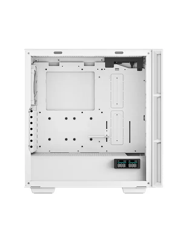 Carcasa DEEPCOOL CH560 WH DIGITAL / w/oPSU / Side-Window / Digital screen / 4x120mm ARG / ATX / White 3
