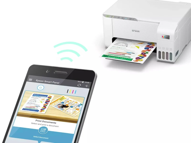 MFD cu CISS Epson EcoTank L3256 / A4 / Wi-Fi / White 8