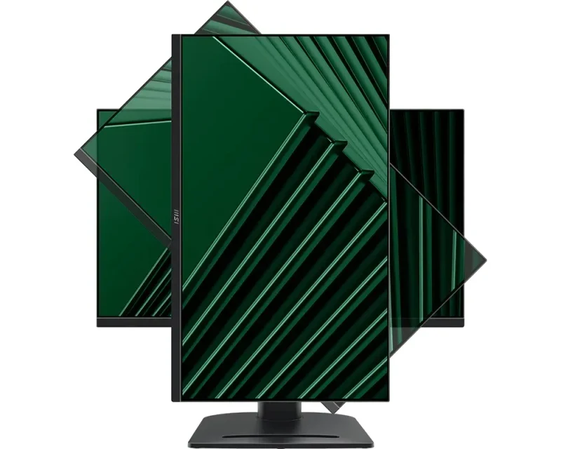 27.0” MSI IPS LED PRO MP275PG Black (1ms, 1000:1, 300cd, 1920x1080, 178°/178°, VGA, HDMI, DisplayPort, Refresh Rate up to 100Hz, Speakers 2 x 2W, Audio Line-in/out, Height Adjustment, Pivot, VESA) 2