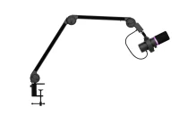Microfon de studio profesional pe suport Trust GXT 255+ ONYX / USB / Black 4
