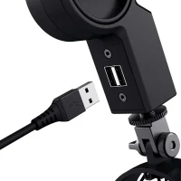 Microfon de studio profesional pe suport Trust GXT 255+ ONYX / USB / Black 8