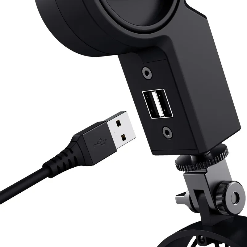 Microfon de studio profesional pe suport Trust GXT 255+ ONYX / USB / Black 8