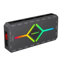 Fan Hub Gamemax V4.0 ARGB+PWM Controller(V4.0), Black 