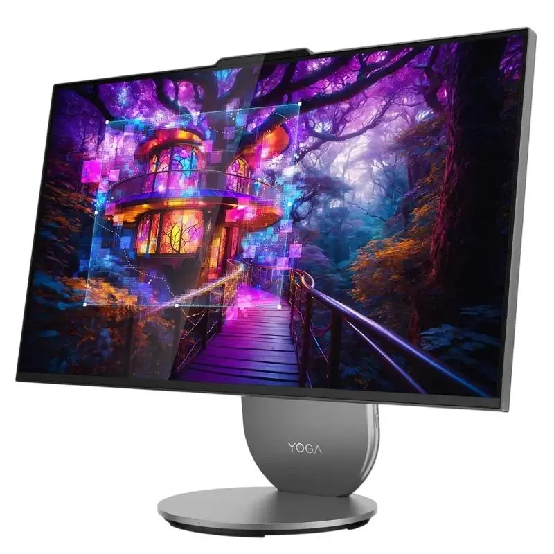 All-in-One Computer Lenovo Yoga 27IAH10, 27", Intel Core Ultra 7 255H, 16GB/1024GB, Windows 11 Pro, Luna Grey 8