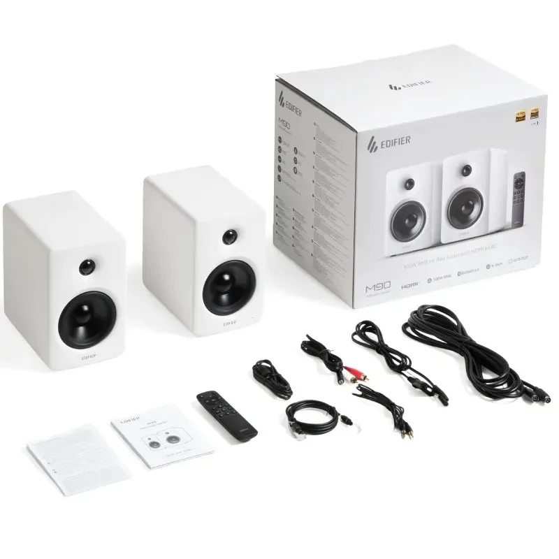 Boxa activa compacta Edifier M90 White/ 100W RMS/ Bluetooth/ White 7