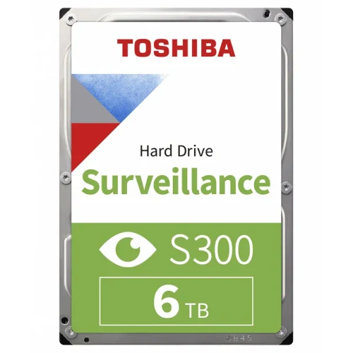 3.5" HDD 6.0TB  Toshiba HDWT860UZSVA  S300,  Surveillance, SMR Drive, 24x7, 5400rpm, 256MB, SATAIII