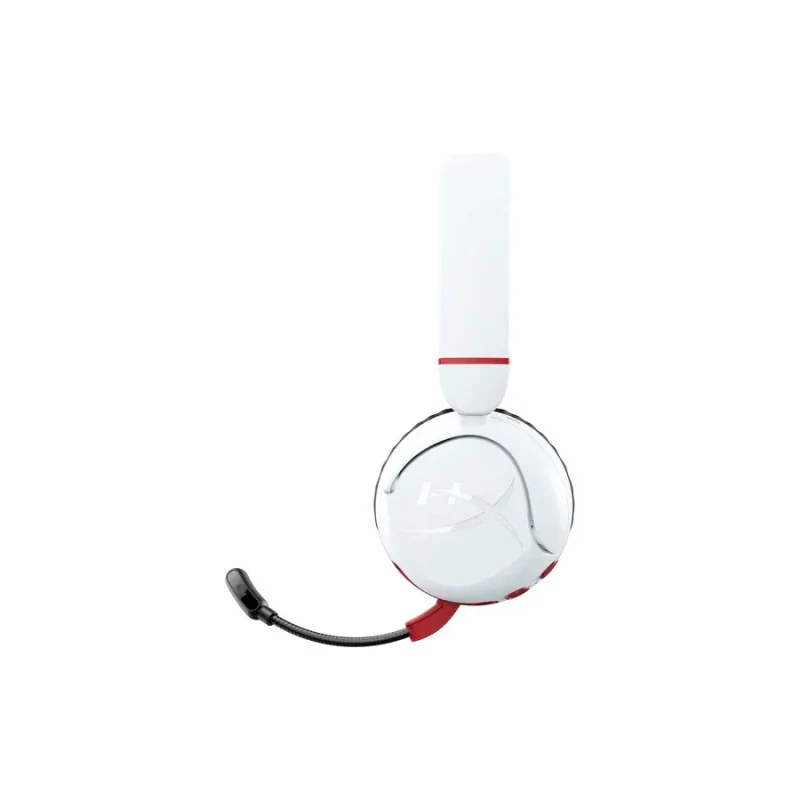 Casti Wireless Headset HyperX Cloud Mini, White/Red, [7G8F2AA] 2