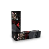 Gembird Mouse pad MP-GAME-XL, Gaming, Dimensions: 350 x 900 x 3 mm, Material: natural rubber foam + fabric, Black 2