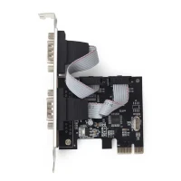 Gembird SPC-22, 2 x Serial ports, PCI-Express, with extra low-profile bracket 3