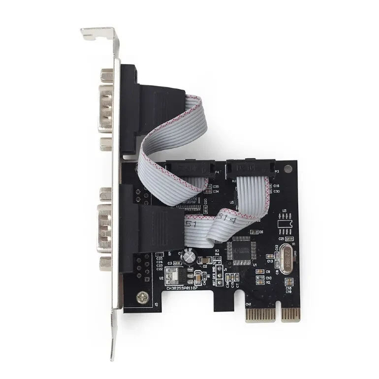 Gembird SPC-22, 2 x Serial ports, PCI-Express, with extra low-profile bracket 3
