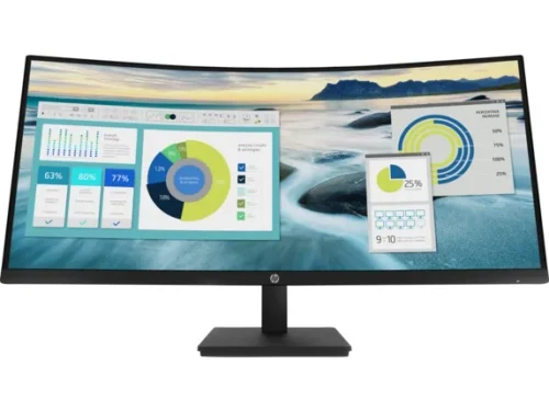 34.0" Monitor HP VA LED P34hc G4 / UltraWide / Curved / 21:9 / Black