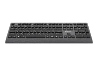 Gembird KB-MCH-06-CYRL, Professional Slim wired multimedia keyboard with Type-C adapter, Cyrillic layout, Black 5
