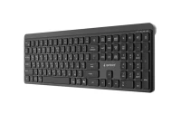 Gembird KBS-WPS-03-CYRL, Dual-mode pro-business slim wireless keyboard, 2.4G+BT, Integrated long lasting rechargeable li-ion battery, power-saving technology, USB nano-receiver, Cyrillic layout 3