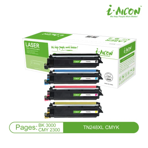 TN248XL Cyan Brother cartridge compatible Aicon 2.300 pages