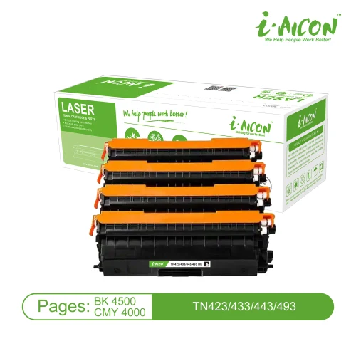 TN423 Black Brother cartridge compatible Aicon 4.500 pages