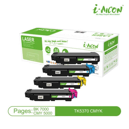 TK5370 Yellow Kyocera cartridge compatible Aicon 5.000 pages (With Chip)