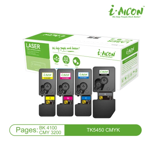 TK5450 Cyan Kyocera cartridge compatible Aicon 3.200 pages (With Chip)