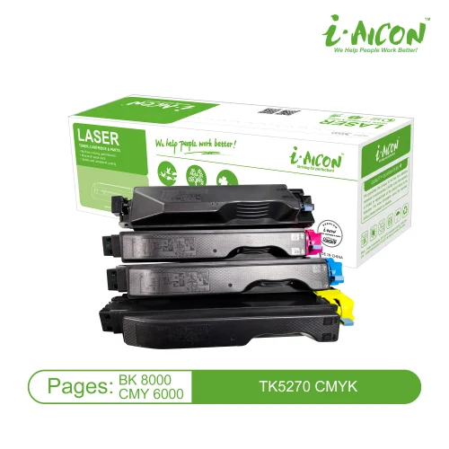 TK5270 Cyan Kyocera cartridge compatible Aicon 6.000 pages (With Chip)