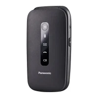KX-TU550 Panasonic 4G Black Clam Shell 6