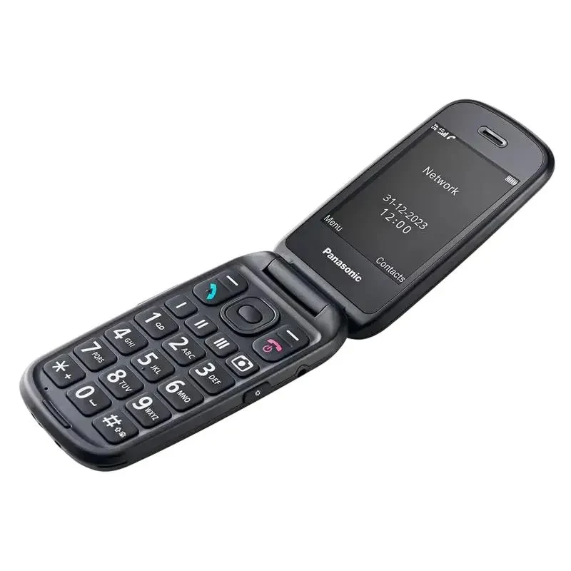 KX-TU550 Panasonic 4G Black Clam Shell 8