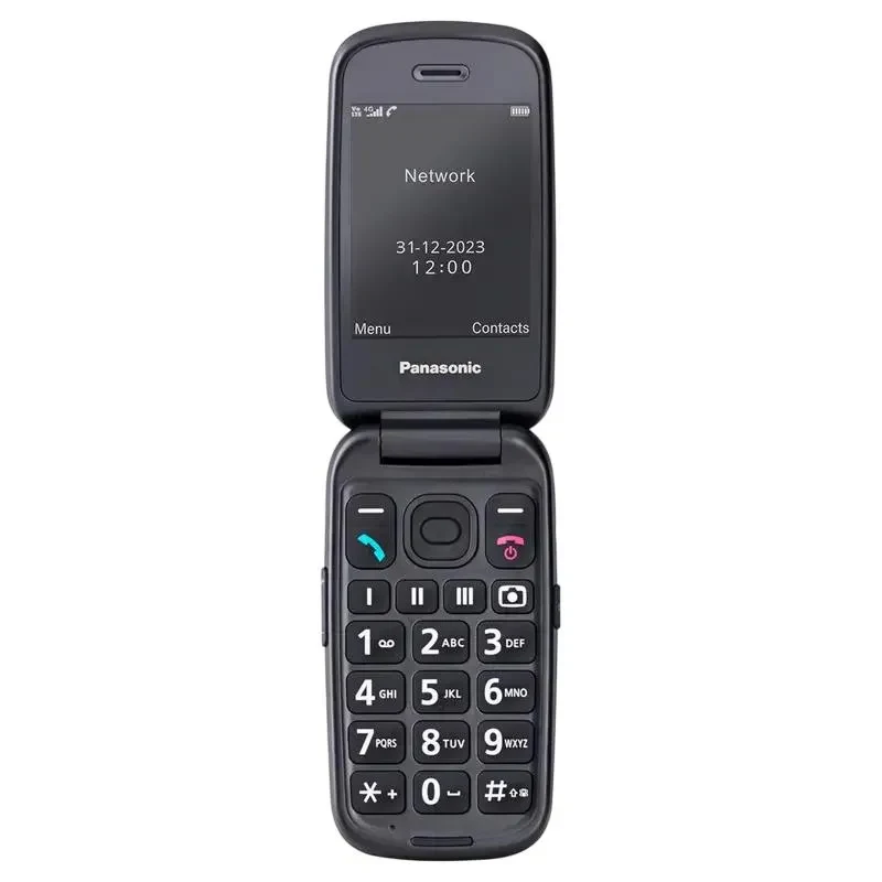 KX-TU550 Panasonic 4G Black Clam Shell 2