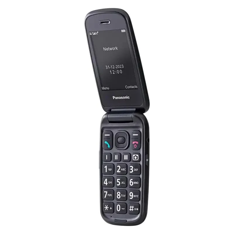 KX-TU550 Panasonic 4G Black Clam Shell 3