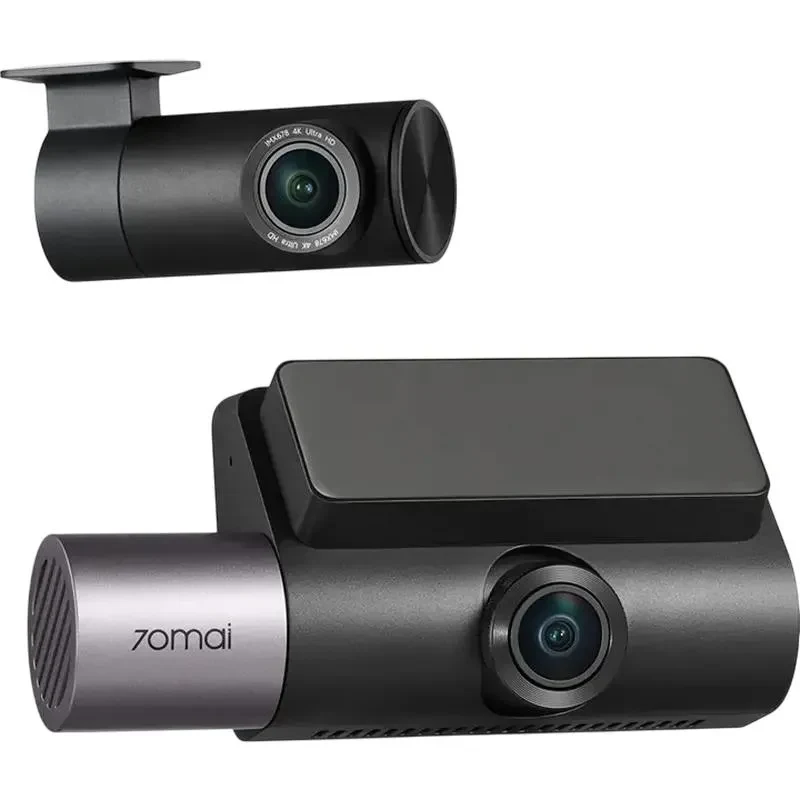 Car Front and Rear Dash Cam Set 70mai T800 + Rear Cam RC41, Black 2