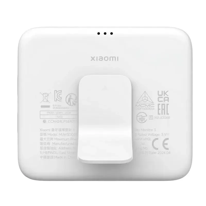 Temperature and Humidity sensor Xiaomi Mi Temperature and Humidity Monitor 3, White 5