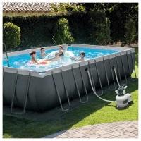 Framed Pool Intex 26364, 31805L, Anthracite 4