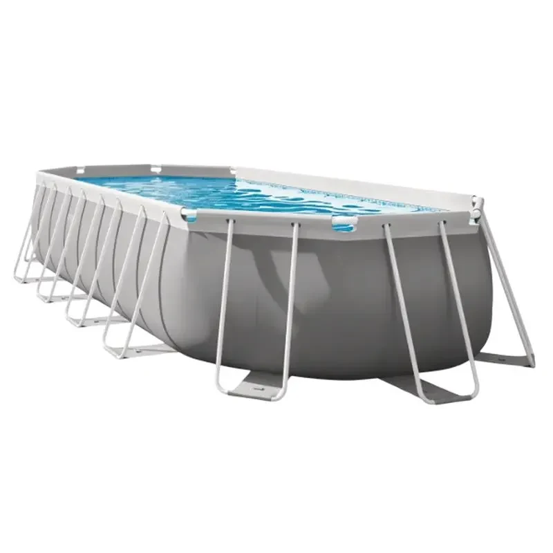 Framed Pool Intex Prism Frame 26796, 13365L, Light Gray, 26796 4