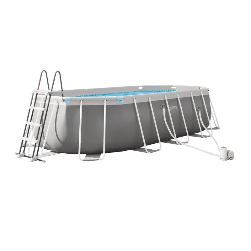Framed Pool Intex Prism Frame 26796, 13365L, Light Gray, 26796 8