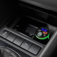Car Charger Proove FM Launcher Nexus (PD+QC3.0) Type-C+USB Black 4