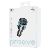Car Charger Proove FM Launcher Nexus (PD+QC3.0) Type-C+USB Black 6