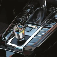 Car Charger Proove FM Launcher Nexus (PD+QC3.0) Type-C+USB Black 7