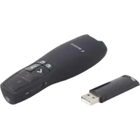 Presenter Gembird WP-L-12, Class 2 Laser, Range: 10m, 2.4 Ghz, 84g, 2xAAA 3